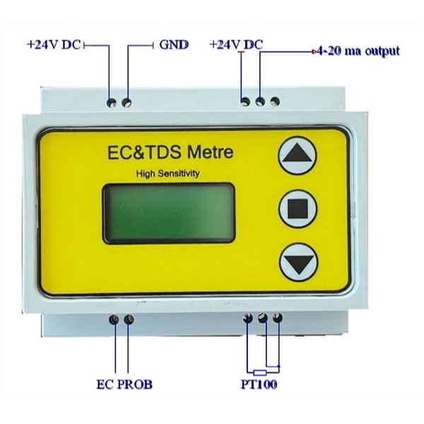 İletkenlik (EC) Transmitteri (4-20mA) Endüstriyel ve Tarımsal